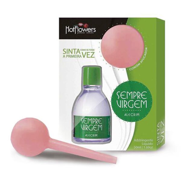 Kit Sempre Virgem Adstringente Com Aplicador 50Ml Hot Flowers - Image 2