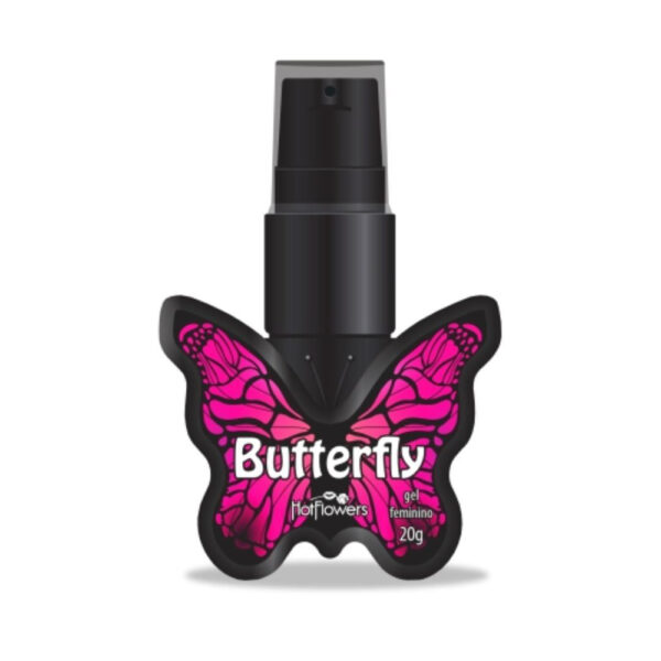 Butterfly Gel Feminino Excitante 20G Hot Flowers