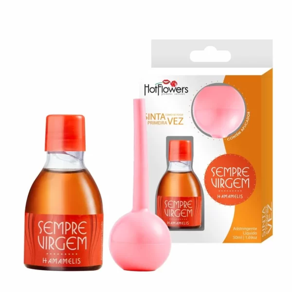 Kit Sempre Virgem Adstringente Com Aplicador 50Ml Hot Flowers - Image 3