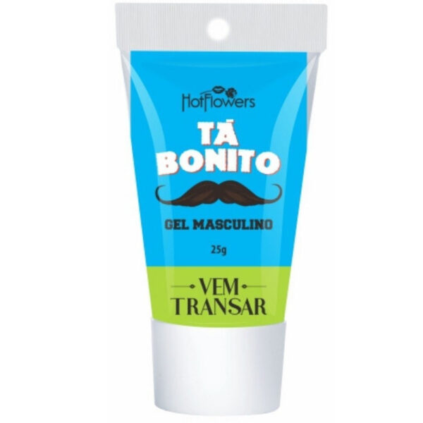 Tá Bonito Gel Masculino Excitante 25G Vem Transar Hot Flowers