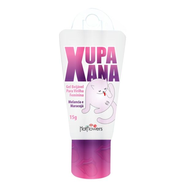 Xupa Xana Gel Beijável Linha Xups Brasileirinhos 15G Hot Flowers