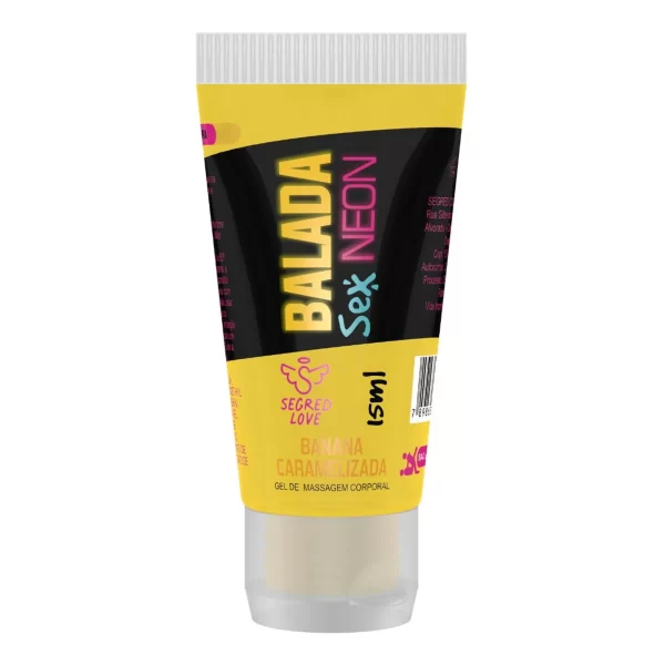 Balada Sex Neon Gel Lubrificante Beijável 15Ml Segred Love - Image 2