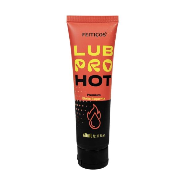 Lubpro Hot Premium Lubrificante Efeito Quente 60Ml Feitiços