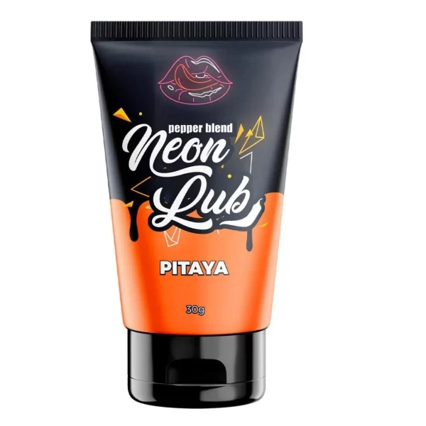 Neon Lub Gel Lubrificante Comestível 30G Brilha Na Luz Negra Pepper Blend - Image 4